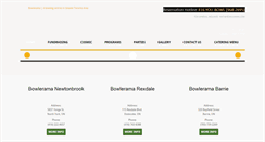 Desktop Screenshot of bowlerama.com